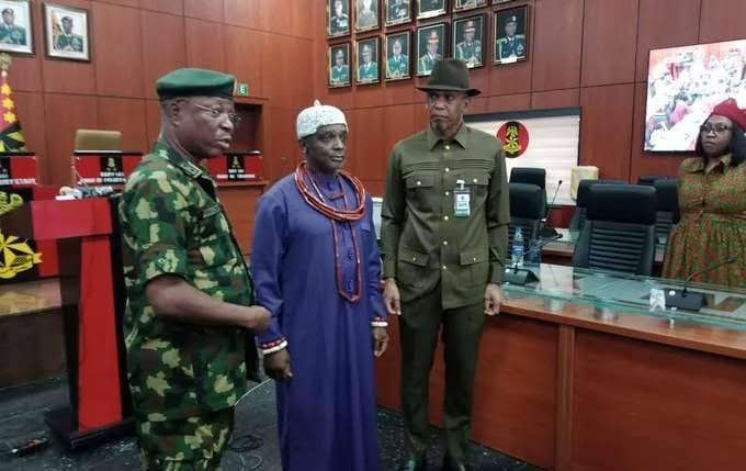 Nigerian Army has released the detained King of Ewu Kingdom, Clement Ikolo.
