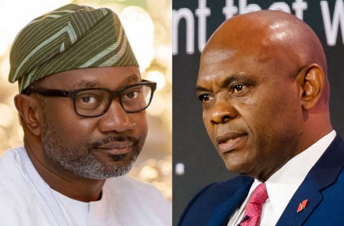 Tony Elumelu And Femi Otedola
