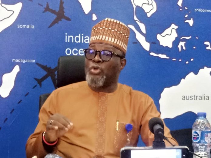 The Chairman of the Association of Aviation Training Organisations of Nigeria (AATON), Mr Bernard Bankole. The Chairman of the Association of Aviation Training Organisations of Nigeria (AATON), Mr Bernard Bankole.