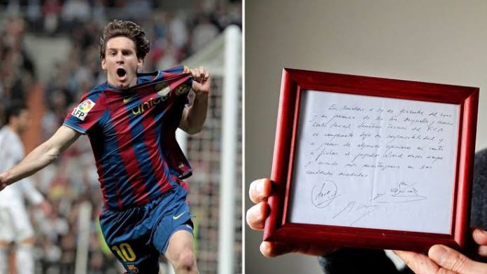 Messi Napkin Messi Napkin