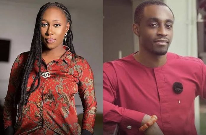 Cynthia Morgan and Benin crown prince, Ezelekhae Ewuare. Cynthia Morgan and Benin crown prince, Ezelekhae Ewuare.