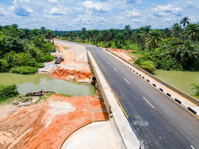 IMG_2716 A portion of the Nto-Ideh - Ikot Amba Bridge in Ukanafun LGA, Akwa Ibom State