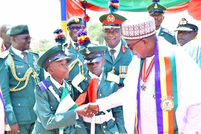 Brig.-Gen. Mohamed Marwa (retd), has charged the Nigerian Military School (NMS) boys Brig.-Gen. Mohamed Marwa (retd), has charged the Nigerian Military School (NMS) boys