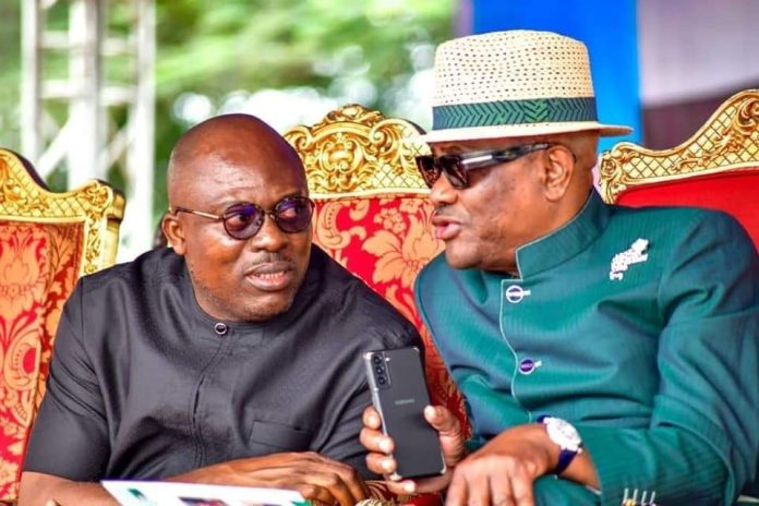 Siminalayi-Fubara-and-Nyesom-Wike Siminalayi-Fubara-and-Nyesom-Wike