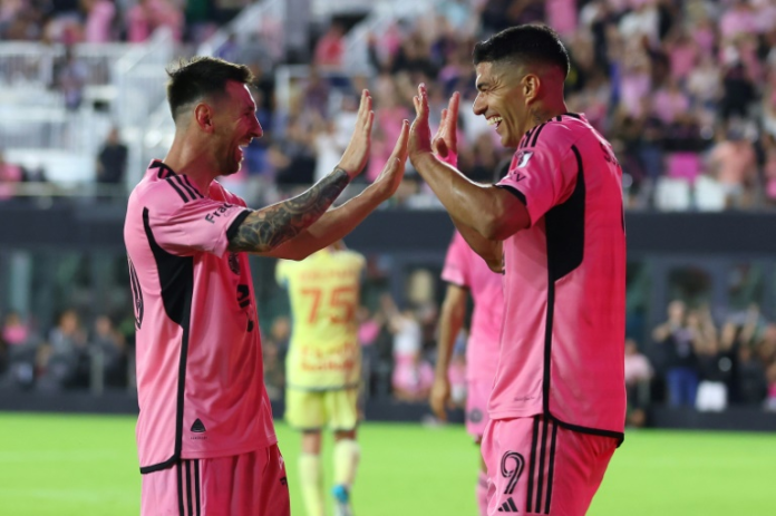 Suarez Hat-Trick, Messi's Record Five Assists See Inter Whip Red Bulls 6-2 Suarez Hat-Trick, Messi's Record Five Assists See Inter Whip Red Bulls 6-2