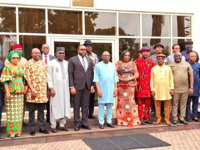 Fubara Swears In Caretaker Committee Chairmen Of 23 Rivers LG Councils Fubara Swears In Caretaker Committee Chairmen Of 23 Rivers LG Councils