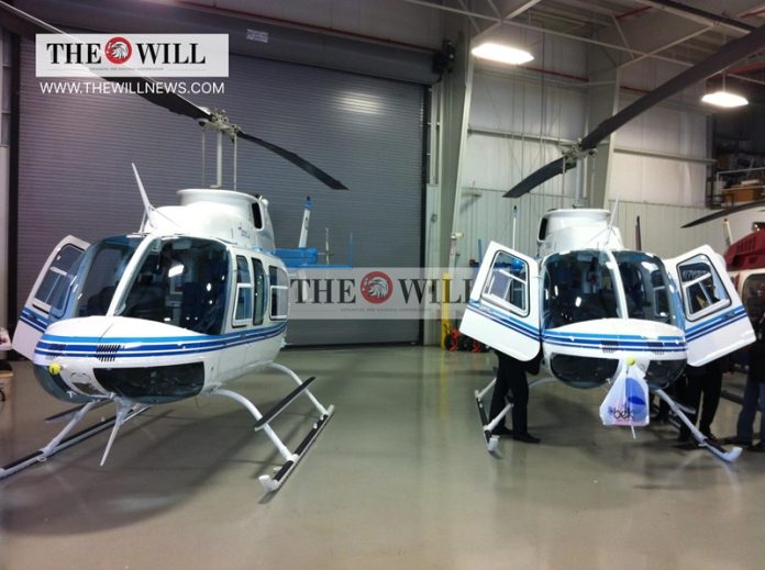 HELO Bell 206L-4 model helicopters