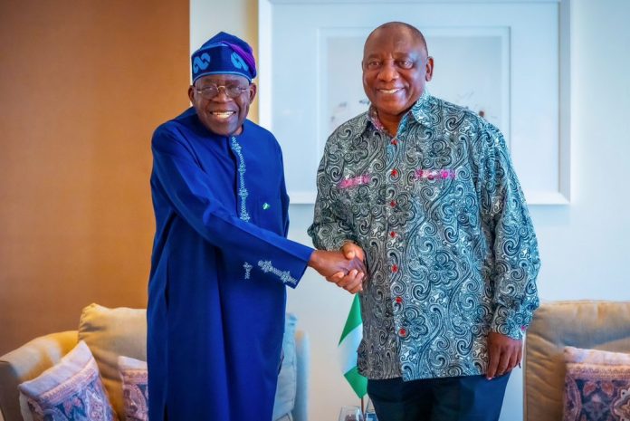 Ramaphosa Hosts Tinubu