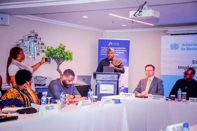 George Akume, disclosed at a Stakeholders Forum on the Implementation of the Biological Weapons Convention In Nigeria - THEWILL NEWS MEDIA George Akume, disclosed at a Stakeholders Forum on the Implementation of the Biological Weapons Convention In Nigeria