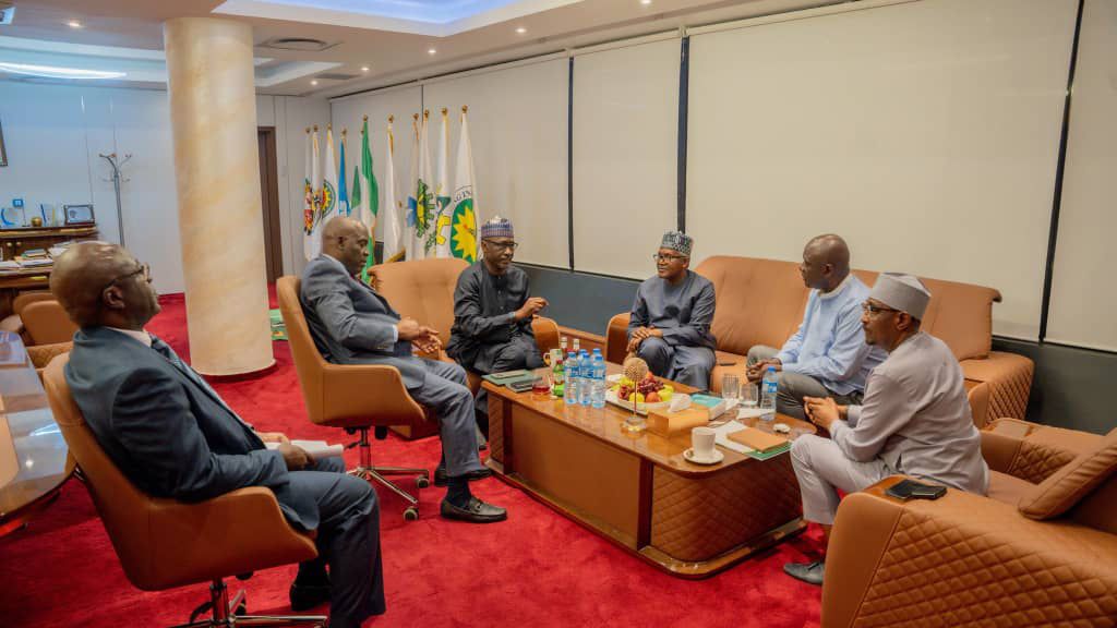 Dangote NNPC meeting - THEWILL NEWS MEDIA Dangote NNPC meeting
