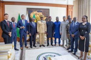 Dangote President Brice Oligui Nguema of Gabon - THEWILL NEWS MEDIA Dangote President Brice Oligui Nguema of Gabon