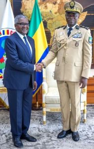 Dangote President Brice Oligui Nguema of Gabon - THEWILL NEWS MEDIA Dangote President Brice Oligui Nguema of Gabon