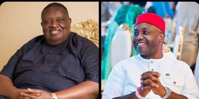 Chief Emmanuel Iwuanyanwu and Senator Ifeanyi Ubah Chief Emmanuel Iwuanyanwu and Senator Ifeanyi Ubah