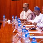 Hunger Protest: Dialogue Between Organisers, Stakeholders Start in Osun, Benue… President Tinubu during a closed-door meeting with governors to stop August 1 protest.
