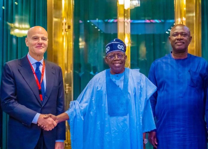 Tinubu Welcomes Proposed Investment By ENI, Says Reforms Will Make Nigeria Globally Competitive Tinubu Welcomes Proposed Investment By ENI, Says Reforms Will Make Nigeria Globally Competitive