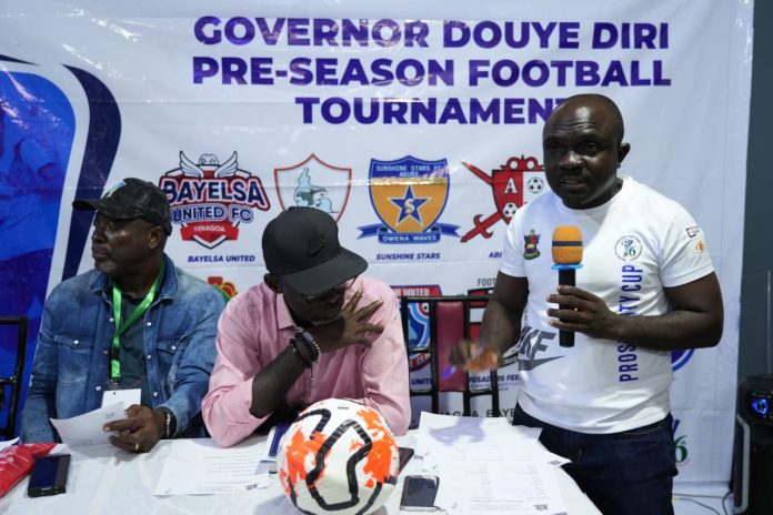 Gov-Douye-Diri-Pre-season-football-tournament