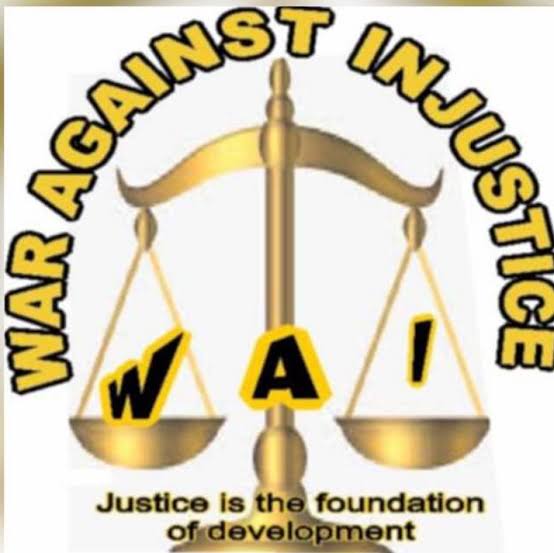War Against Injustice WAI War Against Injustice WAI