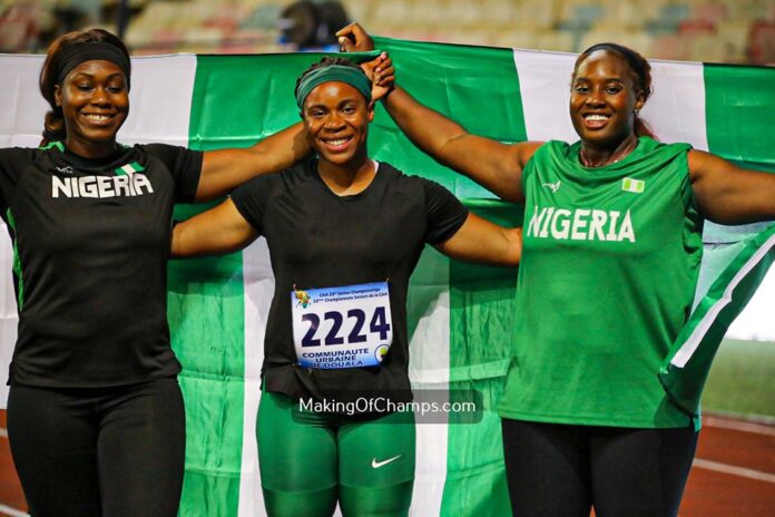 Chioma Onyekwere, Obiageri Amaechi, and Ashley Anumba