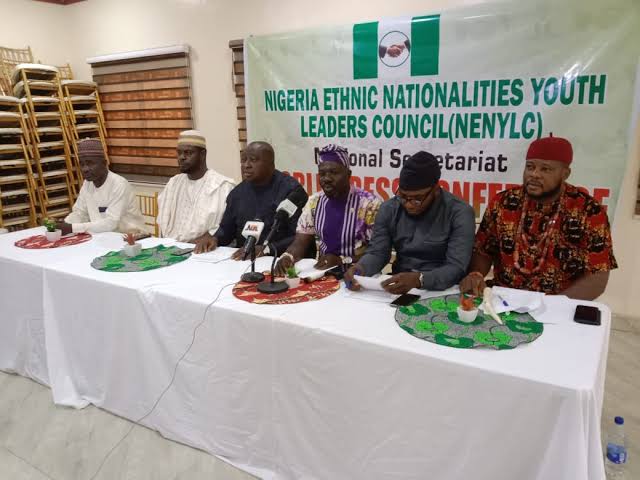 Nigeria Ethnic Nationalities Youth Leaders Council, Nigeria Ethnic Nationalities Youth Leaders Council,