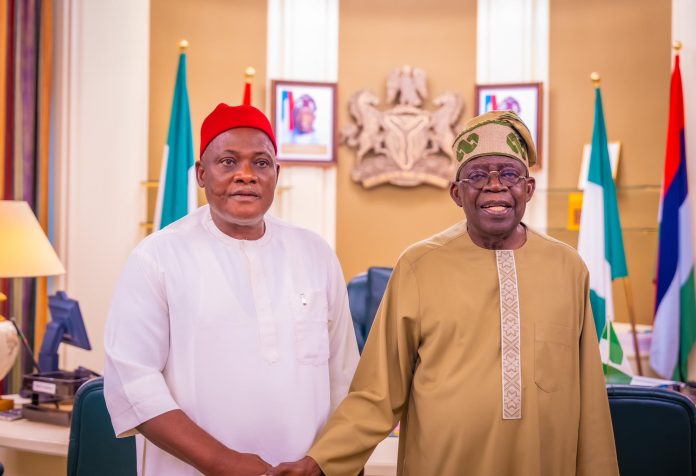 President Bola Tinubu receiving the Chairman/Chief Executive Officer of Innoson Vehicle Manufacturing Company Ltd (IVM), Nnewi, Dr Innocent Ifediaso Chukwuma, CON, at the Presidential Villa on Thursday, August 8, 2024. President Bola Tinubu receiving the Chairman/Chief Executive Officer of Innoson Vehicle Manufacturing Company Ltd (IVM), Nnewi, Dr Innocent Ifediaso Chukwuma, CON, at the Presidential Villa on Thursday, August 8, 2024.
