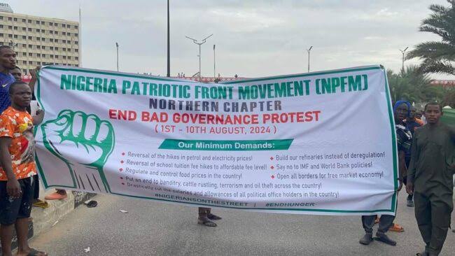 Nigeria Patriotic Front Movement (NPFM), Northern Charter