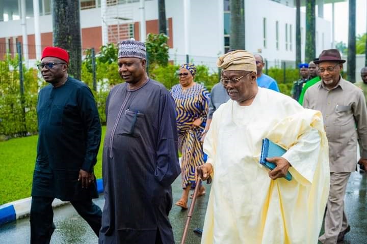 bode george and pdp members - THEWILL NEWS MEDIA bode george