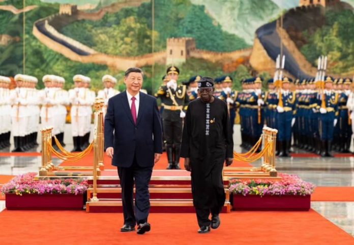 President Bola Tinubu and his Chinese counterpart, Xi Jinping