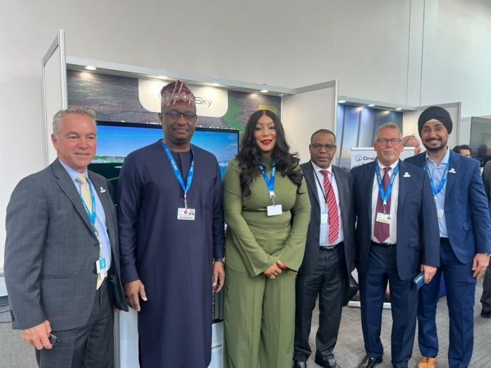 The Minister of Aviation and Aerospace Development, Festus Keyamo (2nd left) and other delegates during the ongoing International Civil Aviation Organisation’s first-ever symposium on Advanced Air Mobility (AAM 2024) in Montréal, Canada. The Minister of Aviation and Aerospace Development, Festus Keyamo (2nd left) and other delegates during the ongoing International Civil Aviation Organisation’s first-ever symposium on Advanced Air Mobility (AAM 2024) in Montréal, Canada.