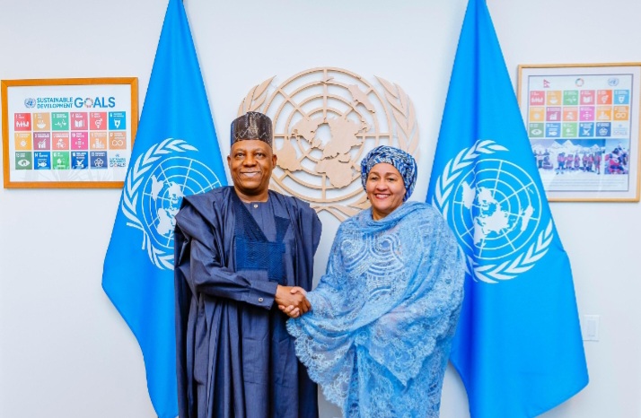 Shettima UN Hajiya Amina Mohammed - THEWILL NEWS MEDIA Shettima UN Hajiya Amina Mohammed