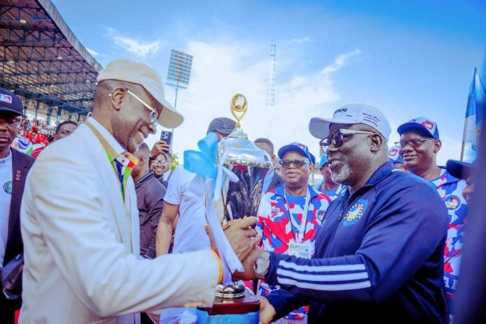 Sports Minister Enoh
