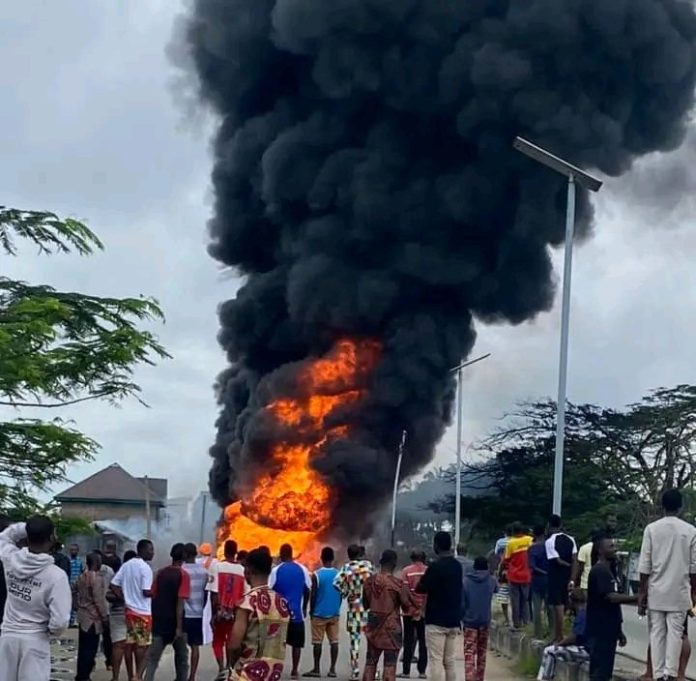 bayelsa tanker explodes bayelsa tanker explodes