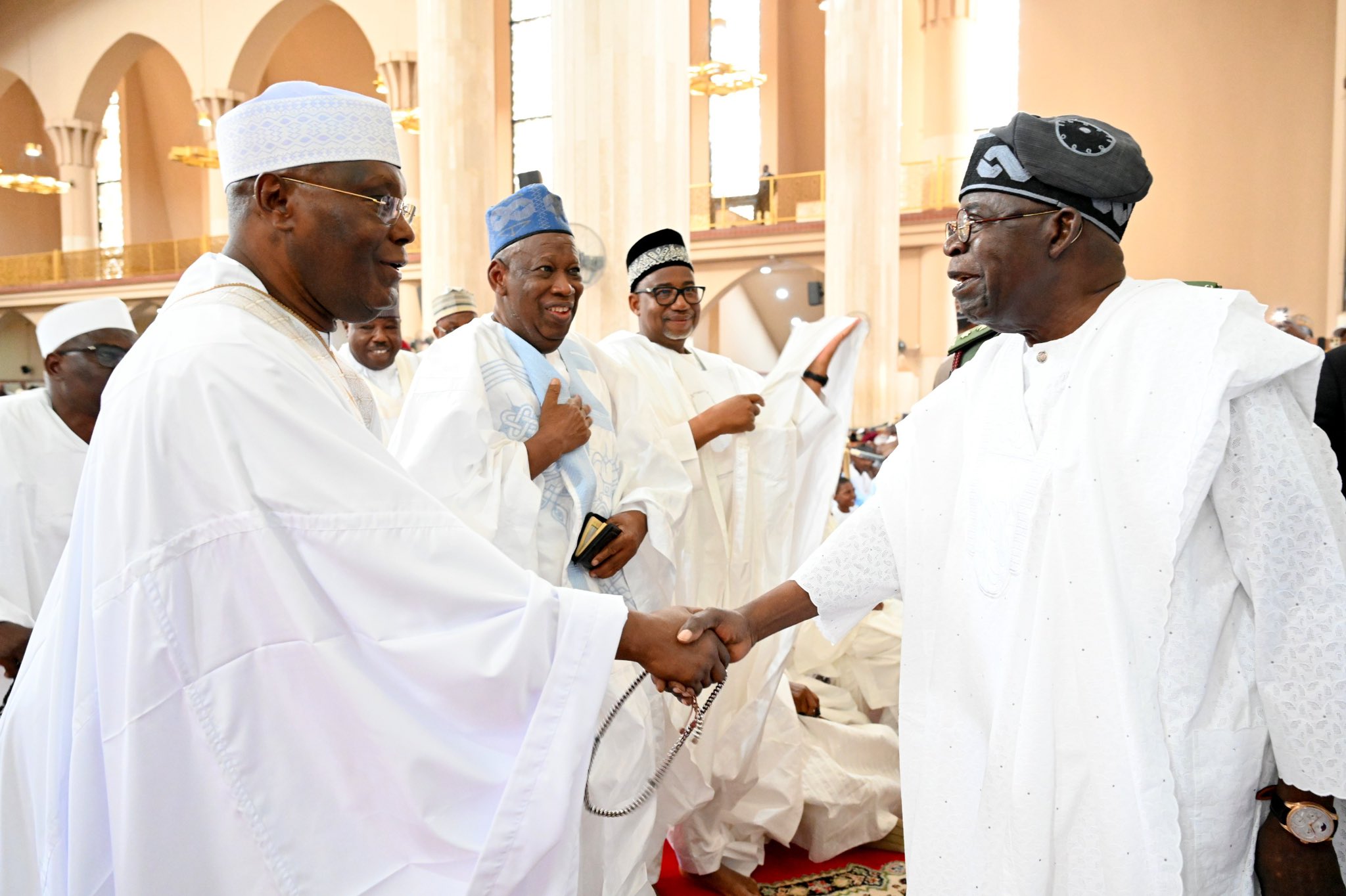 Tinubu meets Atiku