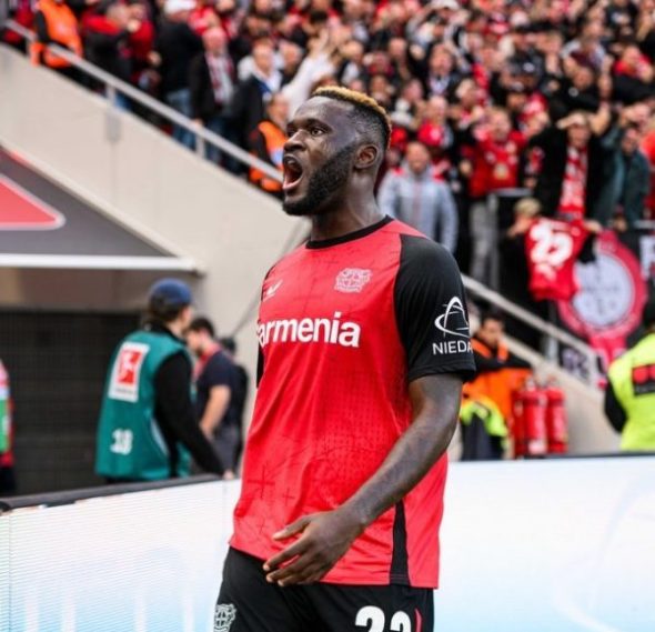 Boniface Scores Winner For Leverkusen After Penalty Miss Against Frankfurt