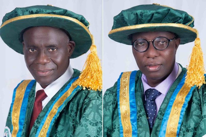 Dr Adeniyi and Mr Osinuga