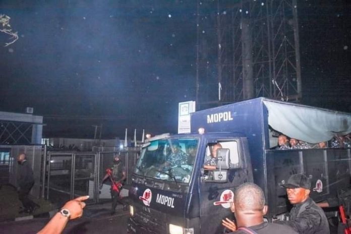 Fubara Foils Police Attempt To Take Over RSIEC Office. Fubara Foils Police Attempt To Take Over RSIEC Office