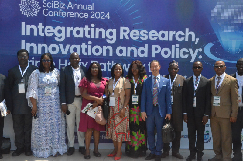 Group picture of some participants at the Triple Helix SciBiz conference held in Abuja during the week. - THEWILL NEWS MEDIA Group picture of some participants at the Triple Helix SciBiz conference held in Abuja during the week.