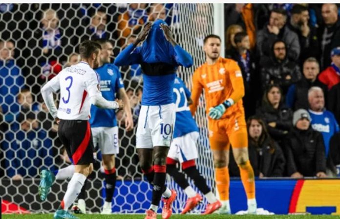 Rangers European Hopes Dented By Clinical Lyon Performance Rangers