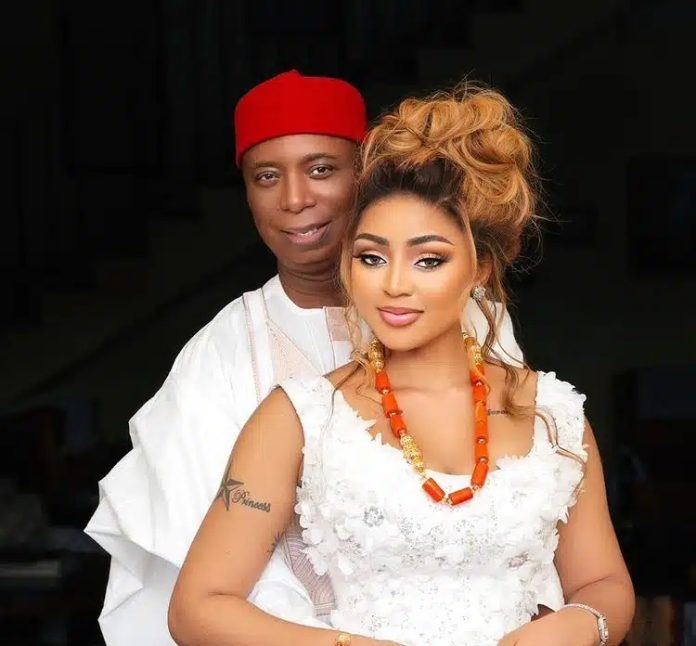 Regina Daniels and Ned
