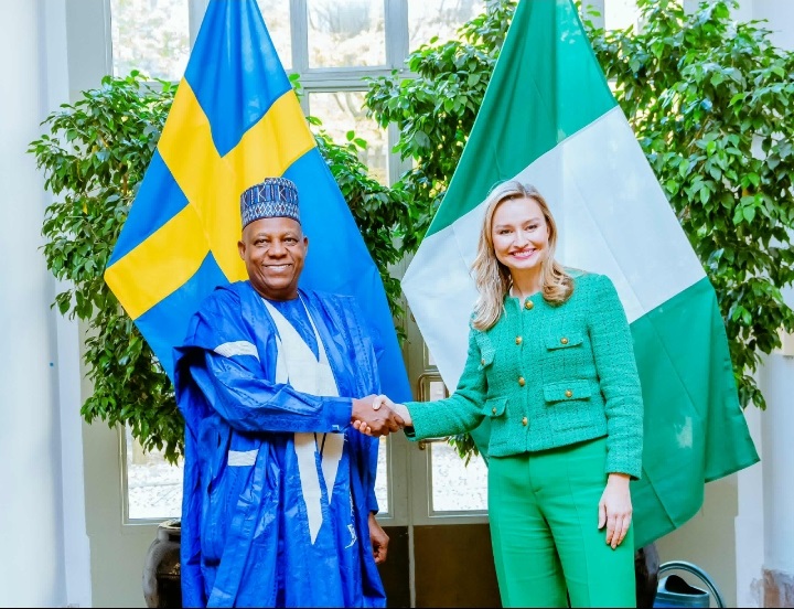 Shettima Woos Investors At Sweden Business Meeting , - THEWILL NEWS MEDIA Shettima Woos Investors At Sweden Business Meeting