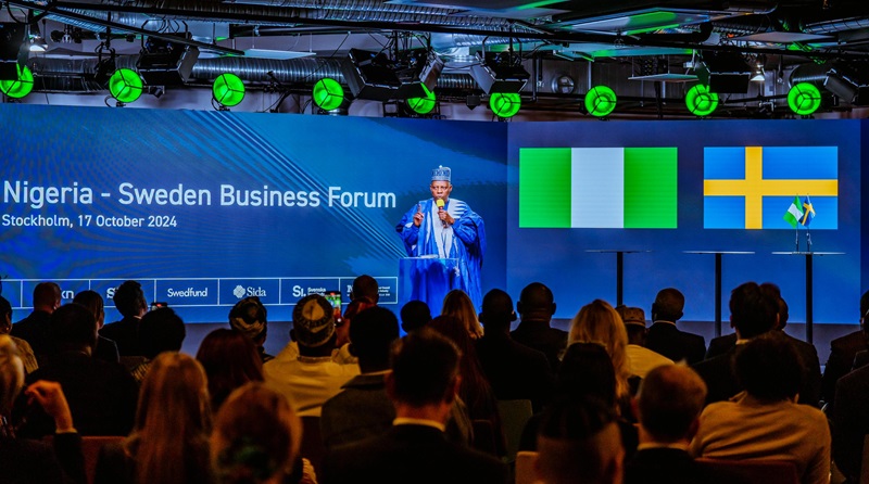 Shettima Woos Investors At Sweden Business Meeting [ - THEWILL NEWS MEDIA Shettima Woos Investors At Sweden Business Meeting