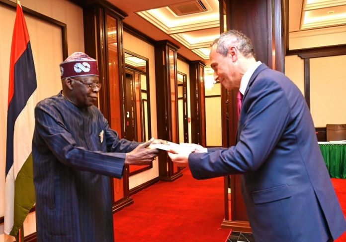 Tinubu and Ambassador