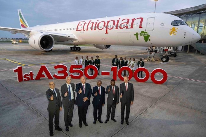Ethiopian airlines A350-1000 Ethiopian airlines A350-1000