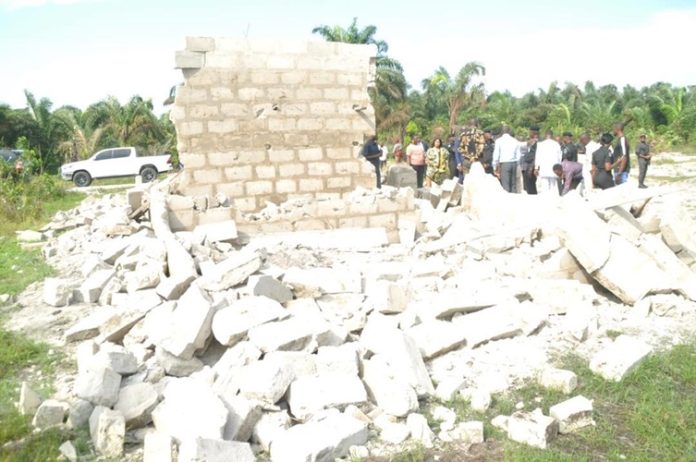 Hoodlum destroy property in akwa ibom Hoodlum destroy property in akwa ibom