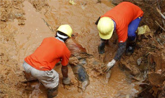 Mining collapse