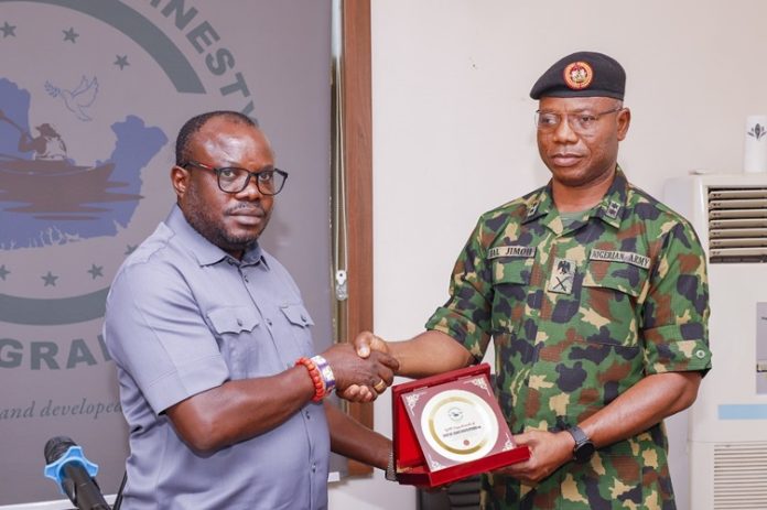 Otuaro with DHQ Otuaro with DHQ