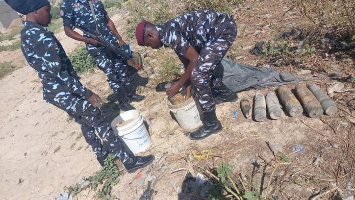Police Recover Unexploded IEDs In Maiduguri Police Recover Unexploded IEDs In Maiduguri