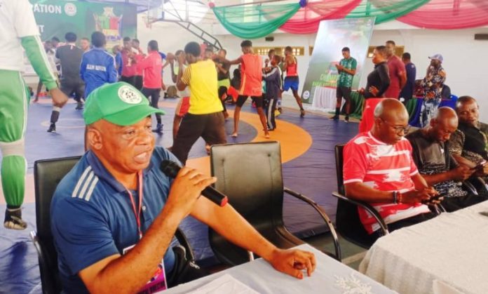 Technical Director Nigeria Wrestling Federation, Ohaike Darmian