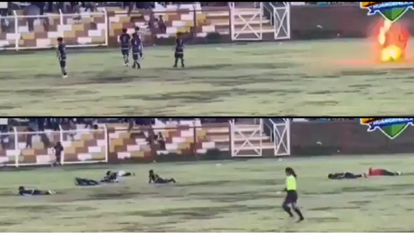 peru football lightning