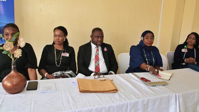 L-R: Ajoke Yinka-Olawuyi, Head of corporate Comms, BASL; Monica Oguta, Head of AVSEC, BASL; Remi Jibodu, Ag COO, BASL; Nafisat Adenira, Head of Safety, BASL; Dugbemi Aigbemi, Head of Marketing, BASL during the end year safety meeting held recently. L-R: Ajoke Yinka-Olawuyi, Head of corporate Comms, BASL; Monica Oguta, Head of AVSEC, BASL; Remi Jibodu, Ag COO, BASL; Nafisat Adenira, Head of Safety, BASL; Dugbemi Aigbemi, Head of Marketing, BASL during the end year safety meeting held recently.