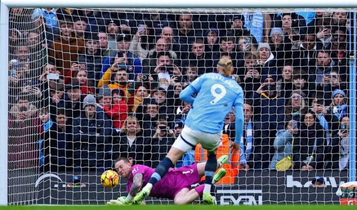 Haaland Penalty Miss Costs Man City Haaland Penalty Miss Costs Man City